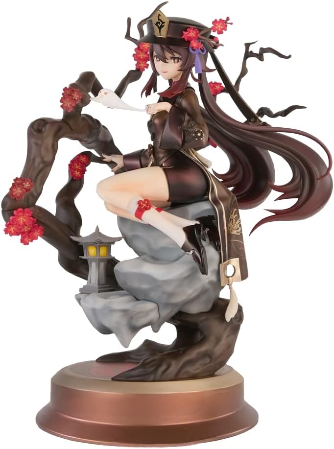 Xinchangda Hutao Figures Game Character Hu tao Figure Statues Desk Decoration PVC Action Figurine Ornaments Collectibles 23cm