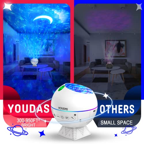 Star Projector Galaxy Light Projector With Timer & Bluetooth Speaker, 30 Color Star Projector Night Light For Kids With Dimmable Moon Projector, Nebula Lamp Galaxy Projector For Bedroom, Room Decor #TOP3