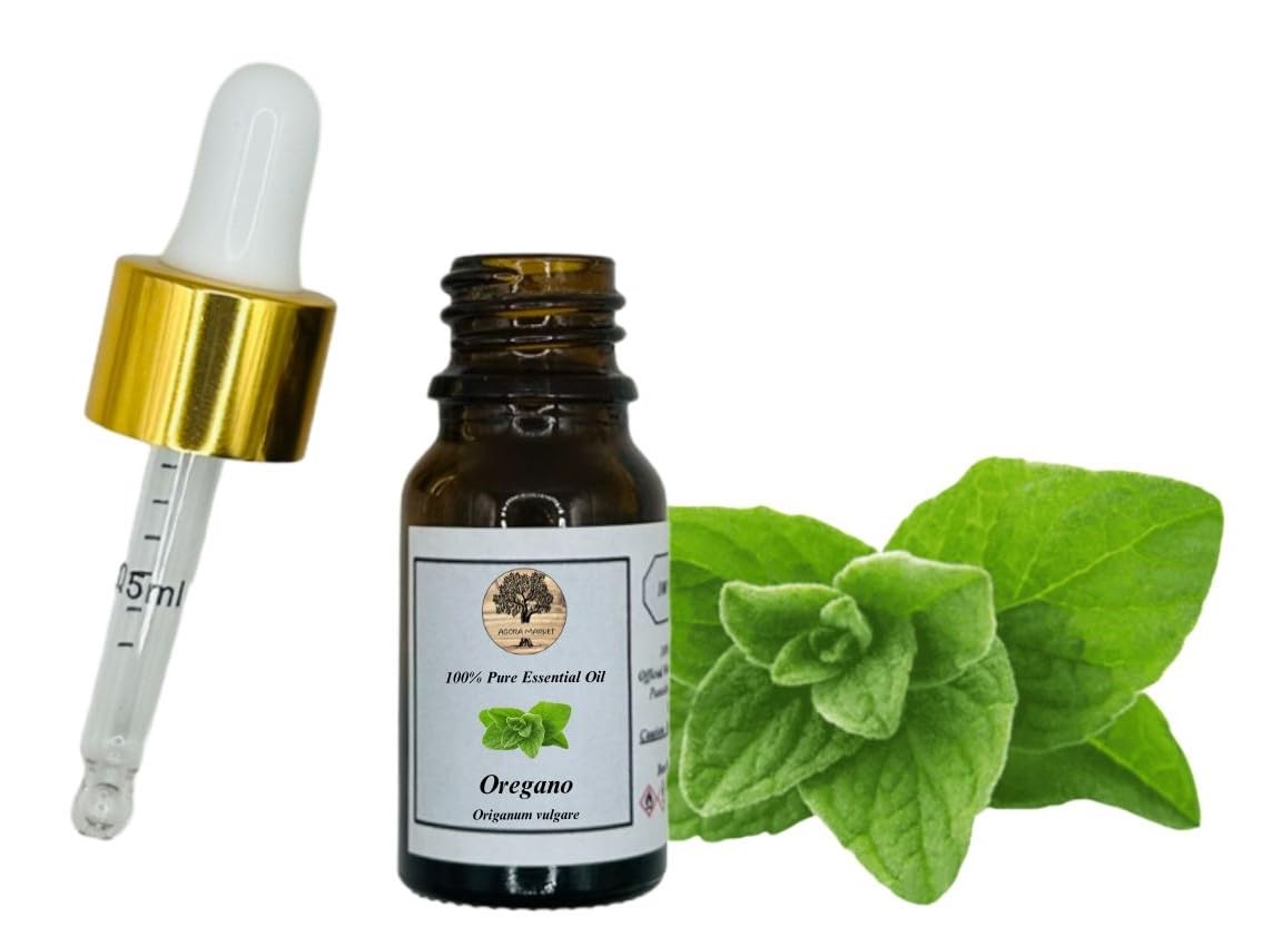 100% Puro Aceite Esencial de Orégano Griego Grado A 30ml - 1000ml Alto Carvacrol (30 ml)