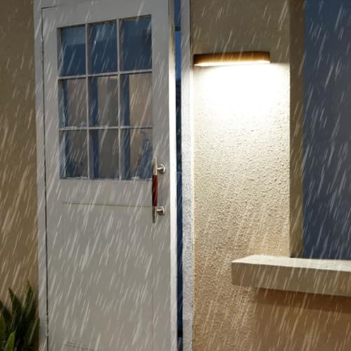 Lampe murale solaire LED étanche IP65 pour jardin et porche