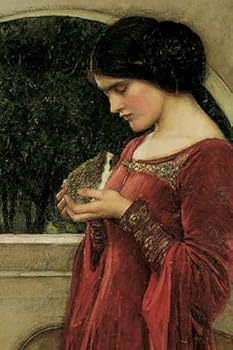 Paperback Waterhouse Hedgehog Art Journal: 140 Page Cream Lined Journal / Writing Book / Notebook / Diary by Princess Pricklepants Book