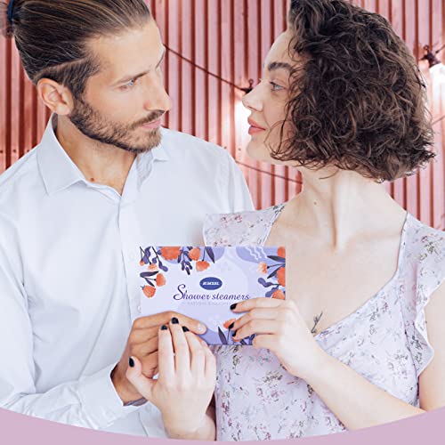 Bumodel Shower Steamers Aromatherapy 6Pack Organic Shower Bath Bombs For Women Mom And Men Shower Tablets With Natural Essential Oils For Home Spa Self Care Relaxation Gifts For Birthday,Mothers Day #TOP6