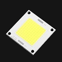 Vista 5 de Yosoo Panel LED COB, 12-14V 50W LED Chip integrado Panel de luz Bombilla lámpara de inundación para proyector DIY Proyector Reflector (blanco)