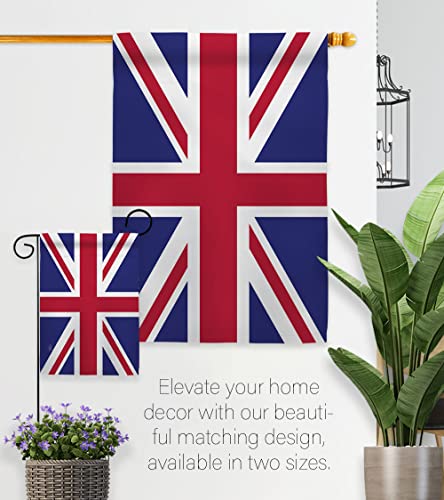 Breeze Decor Uk Garden Flag Regional Nation International World Country Particular Area House Decoration Banner Small Yard Gift Double-Sided, Made In Usa #TOP7