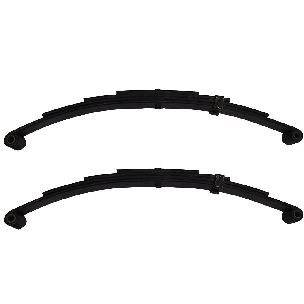 Two (2) 4 Leaf Double Eye Trailer Leaf Spring 2 Pack 25-1/4" Length 1750 lb Cap. PR4B
