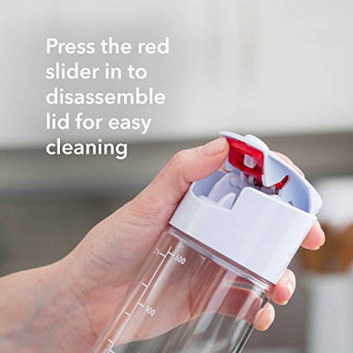 Whiskware C01396 Tritan Plastic Blenderball Whisk Leak Proof Salad Shaker Bottle thumb #5