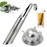 3.【Infusor Te Filtro de Malla Fina】Nuestro infusor de té tiene muchos agujeros para filtros finos. No habrá pequeños residuos de té en el agua. No se necesitan filtros adicionales ni bolsitas de té.Se puede usar para remojar el té, el té de flores, el té de frutas, etc.