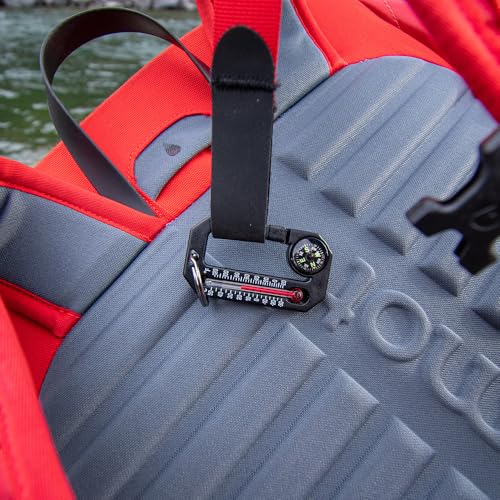 Sun Company HikeHitch 2 Brújula y Termómetro con Mosquetón miniatura 3