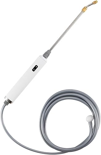 ACORNS Varita pulverizadora alimentada por batería, varita pulverizadora eléctrica mejorada con varita de pulverización retráctil y manguera de 10
