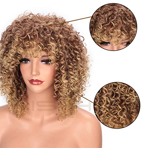 Perruque synthétique courte afro pour masquer la chute de cheveux - 7