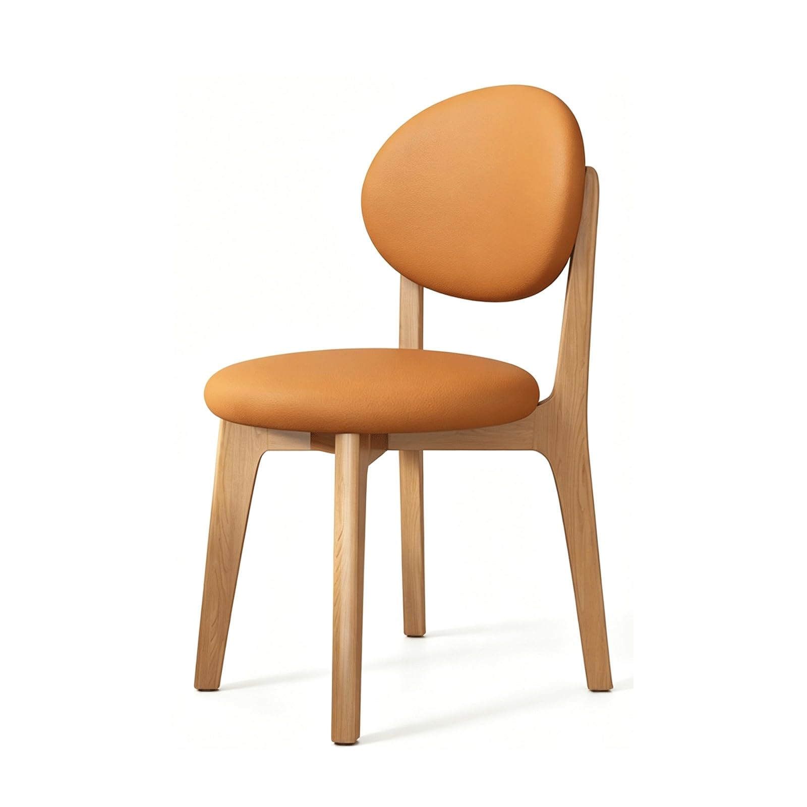 Rieort Stackable Kitchen Chairs Modern Dining Room Chairs