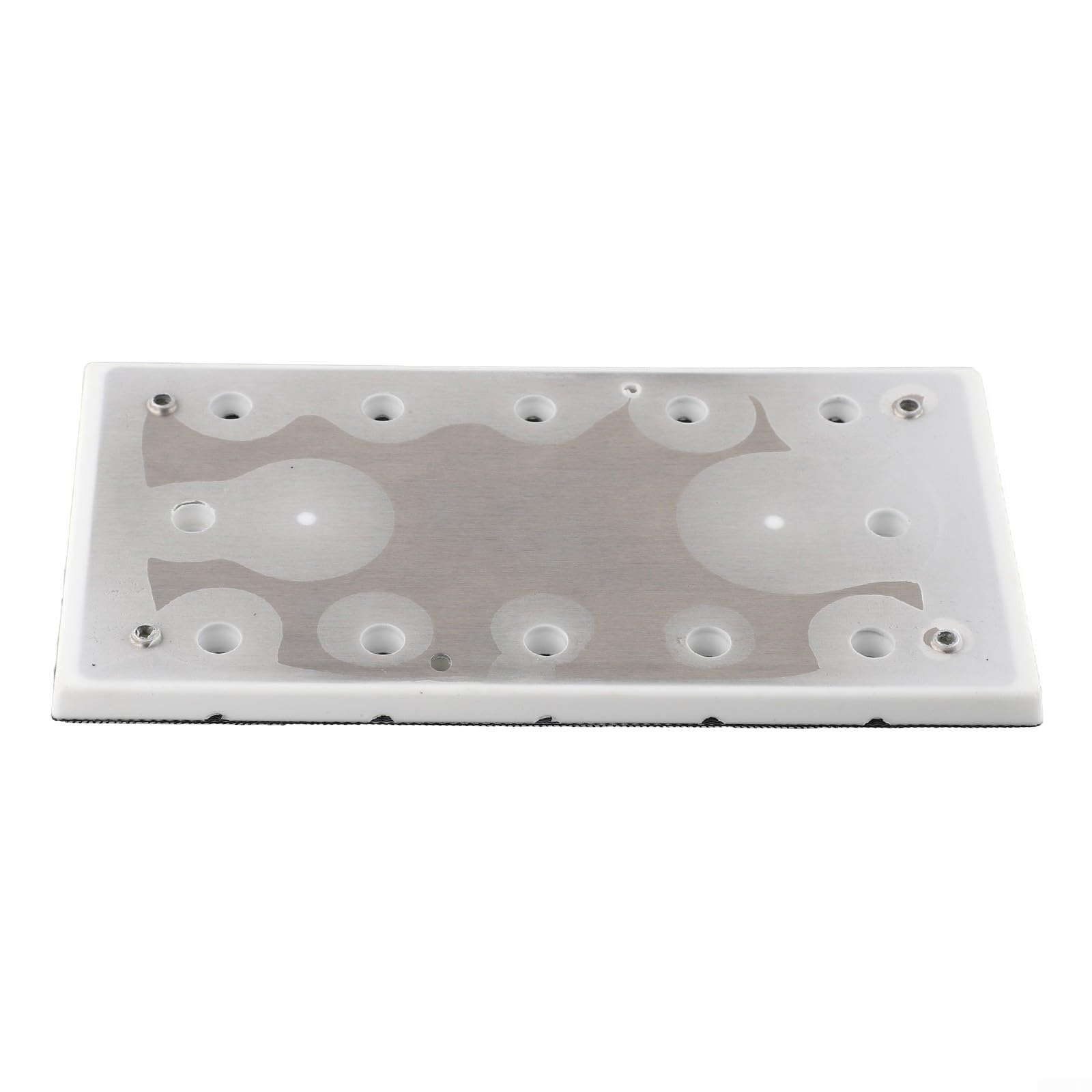 HpLive 10-Loch 6-Loch Schleifpad, 225x115mm Schleifscheibe Quadratisches Schleifpad für Schleifmaschine Austauschbare Schleifplatte