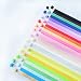 Produktbild Lyanther Origami Papier Sterne Glow In The Dark Falten Lucky Star Streifen, 10 Farben 250 Blatt