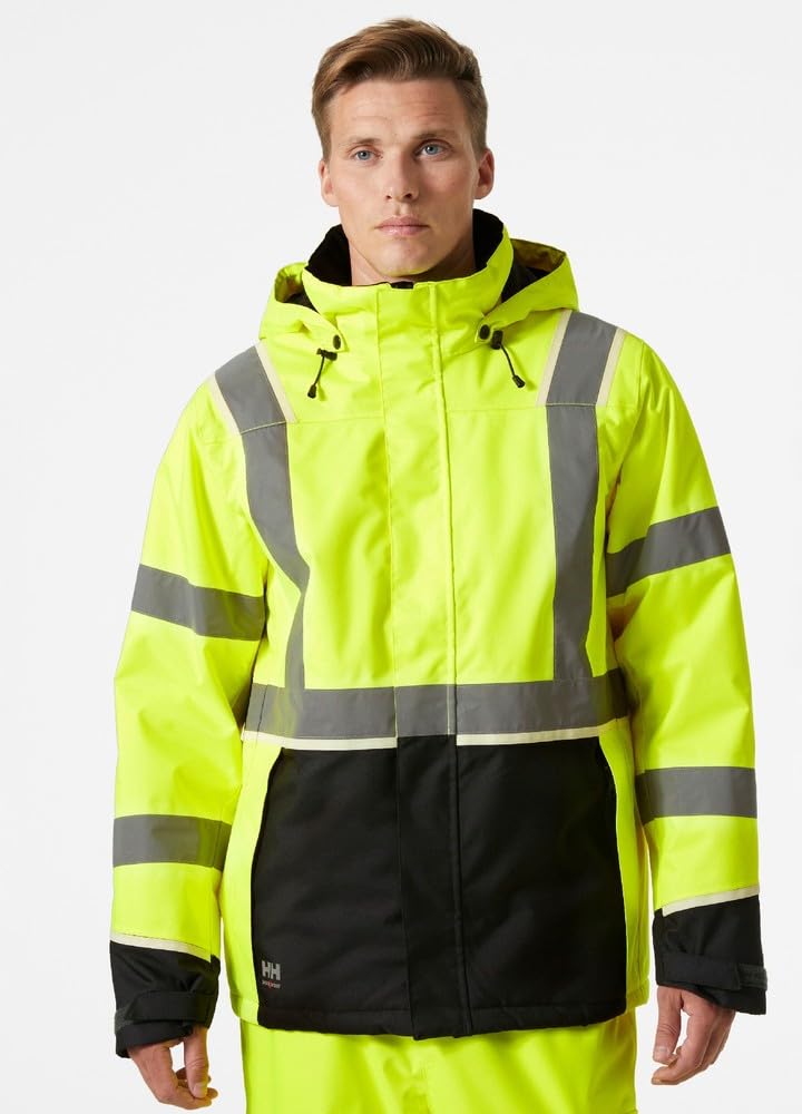 Helly Hansen Warn-Winterjacke, gelb, Gr. XL