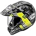 Arai XD4 Cover Adult Dual Sport Motorcycle Helmet - Frost Fluorescent Yellow / 2X-Large