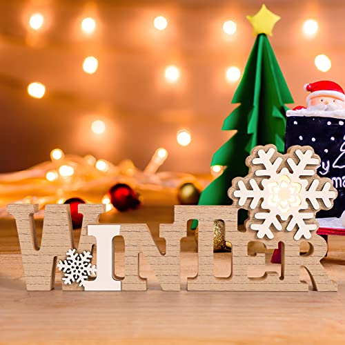 Christmas Log Carving Desktop Ornament: Glowing Light Winter Craft Decoration Accessories for Indoor Home Living Room Office Desk Table Holiday Festival Scene Display - Image 4