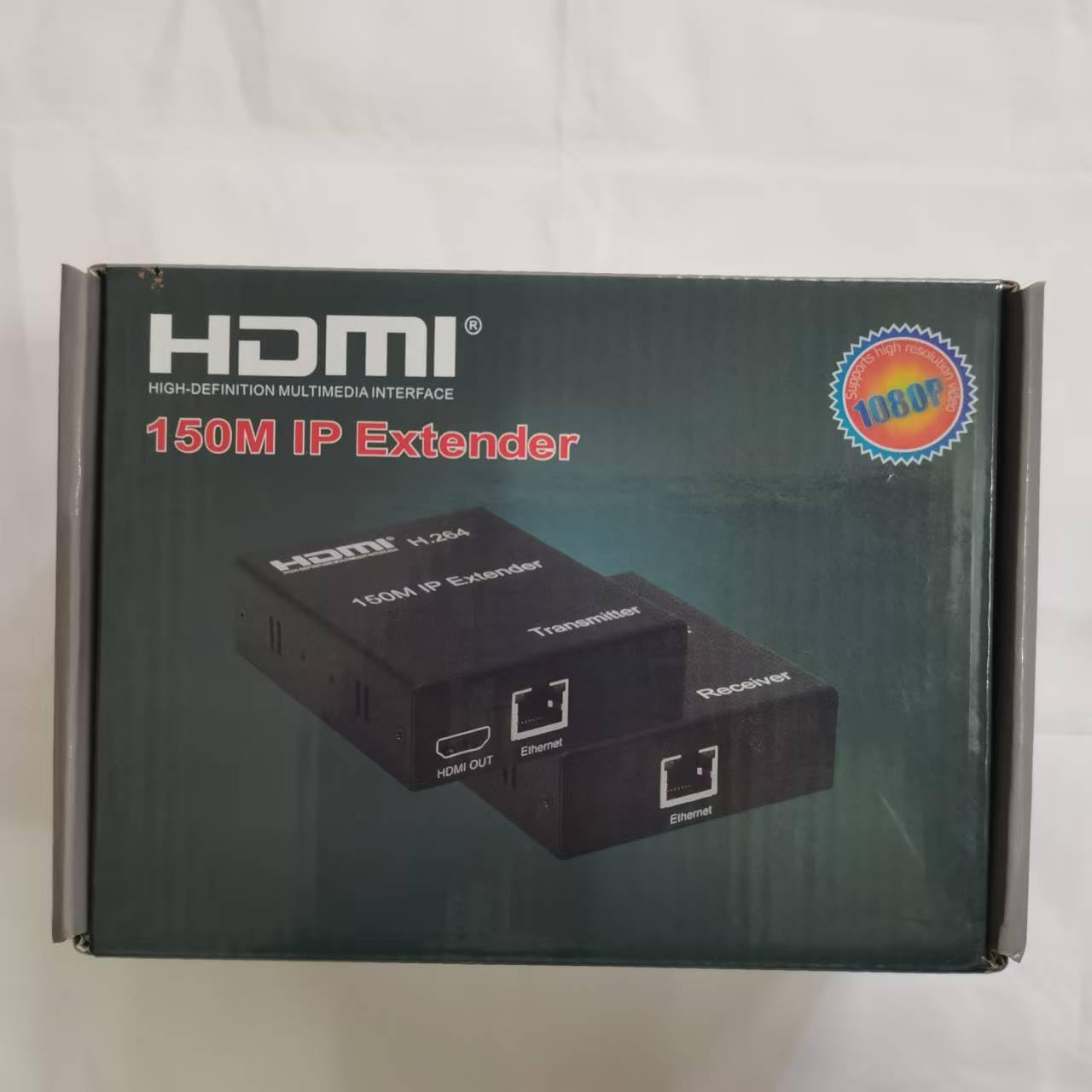 1080P 150M HDMI IP Extender, przez sieć Ethernet RJ45 Cat6 Cat6 6a Przedłużenie kabla przez przełącznik 1 nadajnik do Multi odbiornik do PS4 Laptop TV (TX+RX)