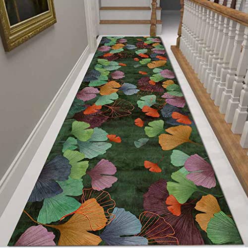 Alfombra de pasillo duradera lavable en lavadora con base de goma interior 2
