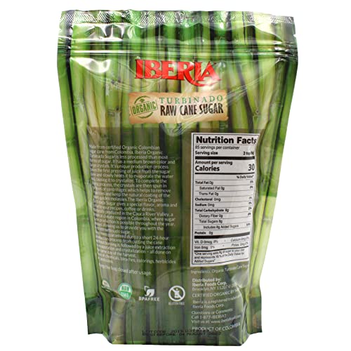 Iberia Organic Turbinado Sugar, 1.5 Lb. (Pack Of 3) #TOP1