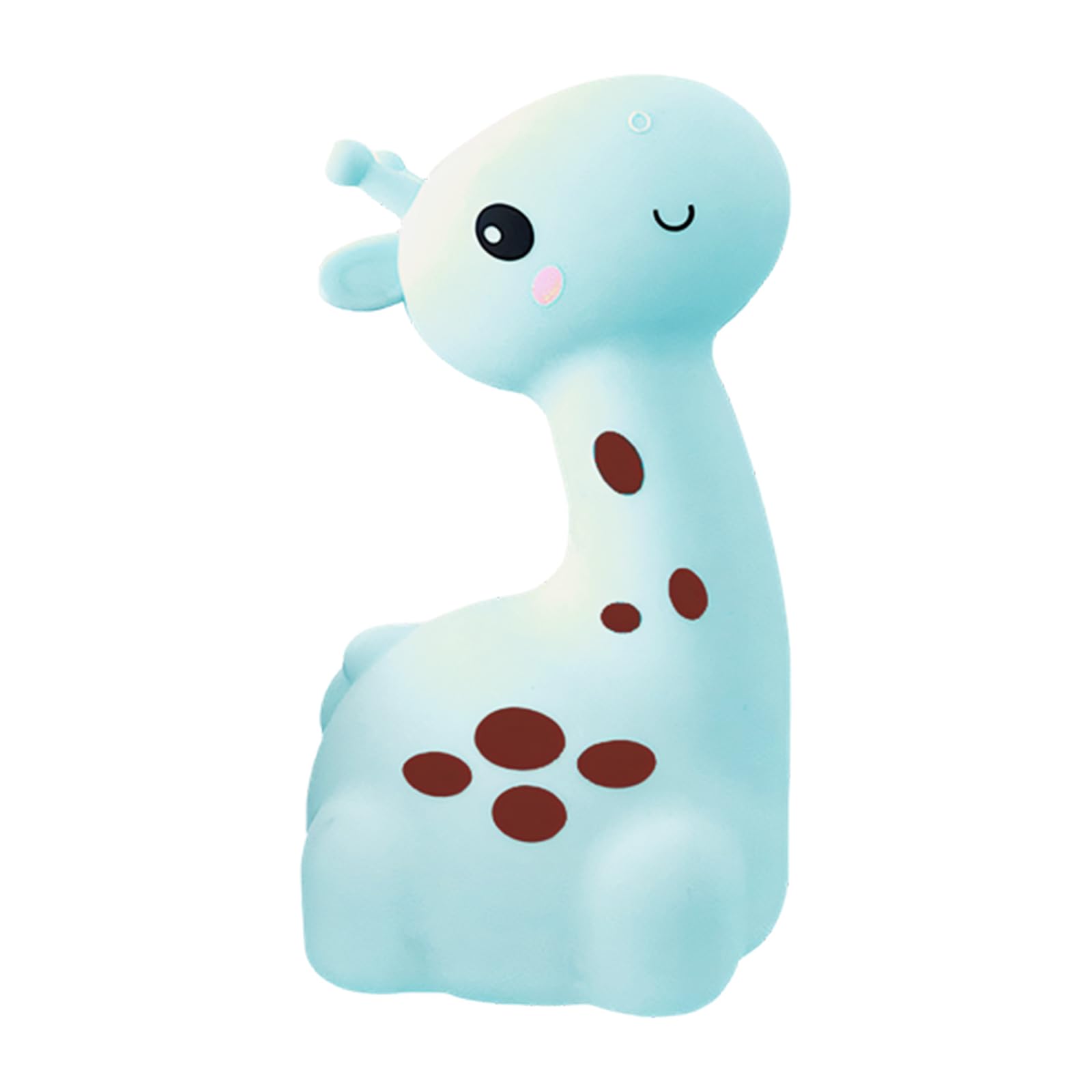 Hsioluted Kids Room Decorative Lamp USB Rechargeable Silicone Giraffe Night Light Touch Multicolor Glowing for Birthday Gift Touch Control LED Night Lamp