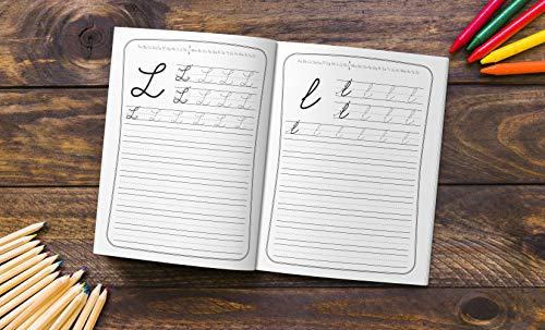 Cursive Handwriting Practice Book For Kids: Cursive Tracing Workbook For 2nd 3rd 4th And 5th Graders To Practice Letters, Words & Sentences In ... and Handwriting Workbooks for Children) - Image 3