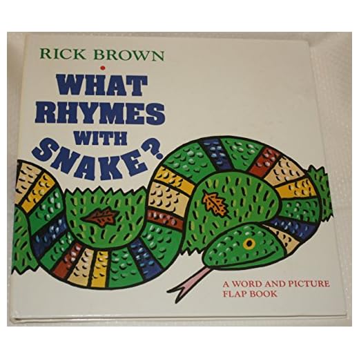 What Rhymes With Snake?: A Word and Picture Flap Book
