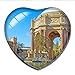 "N/A" Estados Unidos Imán América Estados Unidos Palacio de Bellas Artes San Francisco Imán de Nevera 3D Artesanía Recuerdo Cristal Refrigerador Imanes Colección Regalo de Viaje