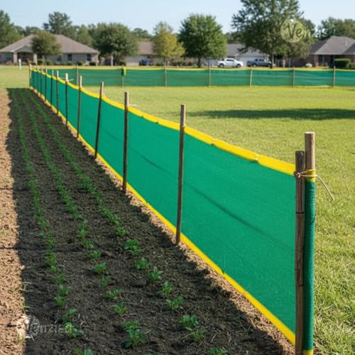 Image of Multipurpose Green Shade Net | UV-Stabilized Agro & Garden Net | Blocks 75% Sunlight (5 ft X 30 ft)