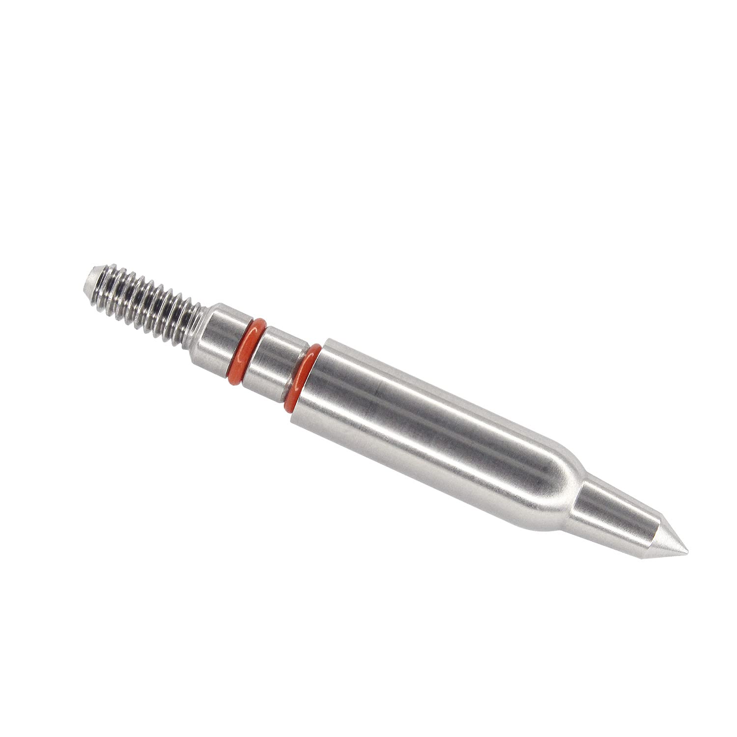 Geordn Stainless Steel Arrow Field Points 100/125/150/175/200 Grains, Target Archery, Arrow Points, 12 PCS (T 9/32