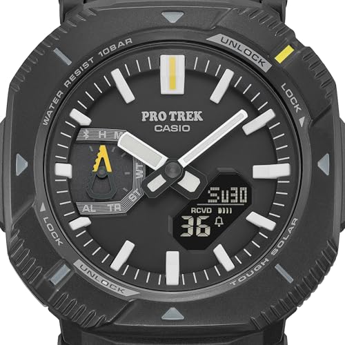 [カシオ] 腕時計 プロトレック【国内正規品】 Hiker Line Bluetooth搭載 タフソーラー 環境配慮素材採用 PRJ-B001B-1JF メンズ ブラック