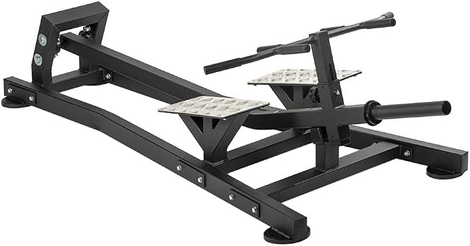 Titan Fitness Plate-Loaded Standing T-Bar Row Machine، مقابض متعددة قبضة قابلة للتعديل، تناسب لوحات الوزن الأولمبية، آلة تمرين الصف الخلفي متعددة المفاصل لقوة الجزء العلوي من الجسم