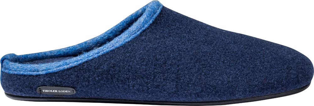 Merino-Filzpantoffel, Bequeme Hausschuhe für Herren & Damen, Filz-Puschen für zuhause, Pantoffeln mit ergonomischem Fußbett zum Wohlfühlen, Gr. 37-46