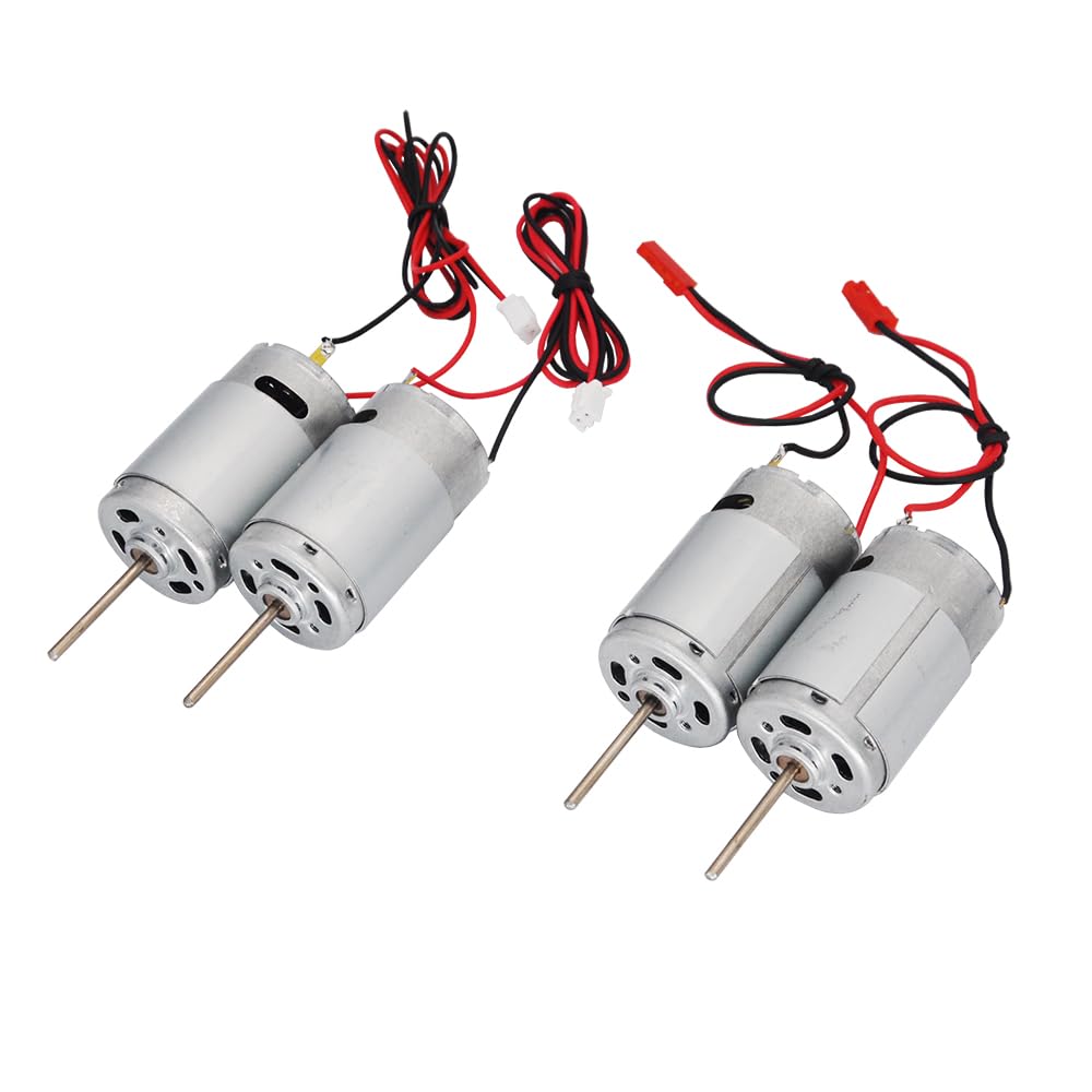 Propulsor submarino 390 de 6 V-12 V con motor incorporado y cable, 13000 RPM, for barco de pesca RC con cebo, resistente al agua.(1pair XH2.54mm Plug)