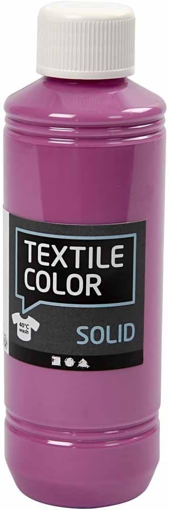 Textile Solid, fuchsia, opaque, 250 ml