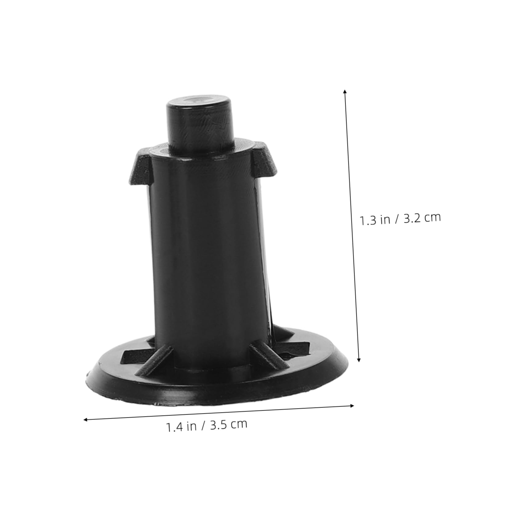 COLLBATH 4pcs Plastic Weighing Tray Supplies Plastic Weigh Pan Leg Scale Pan Feet Scale Pan Replacement Feet Scale Pan Leveler Foot