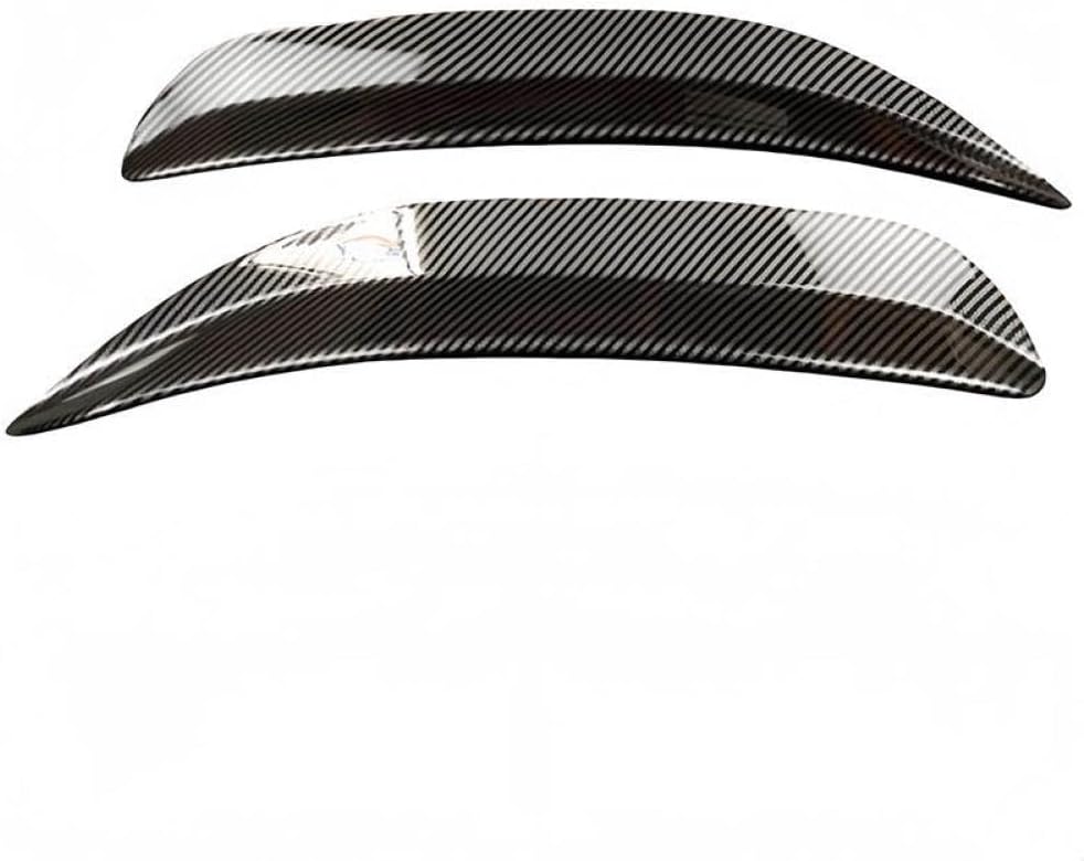 19 22 Fox Modified Wing Duck Tail St Line Small Tail Accessories Spoiler Pressure Tail Compatible with Automotive Motorcycle Parts(Style: Topwing Carbon Fiber)