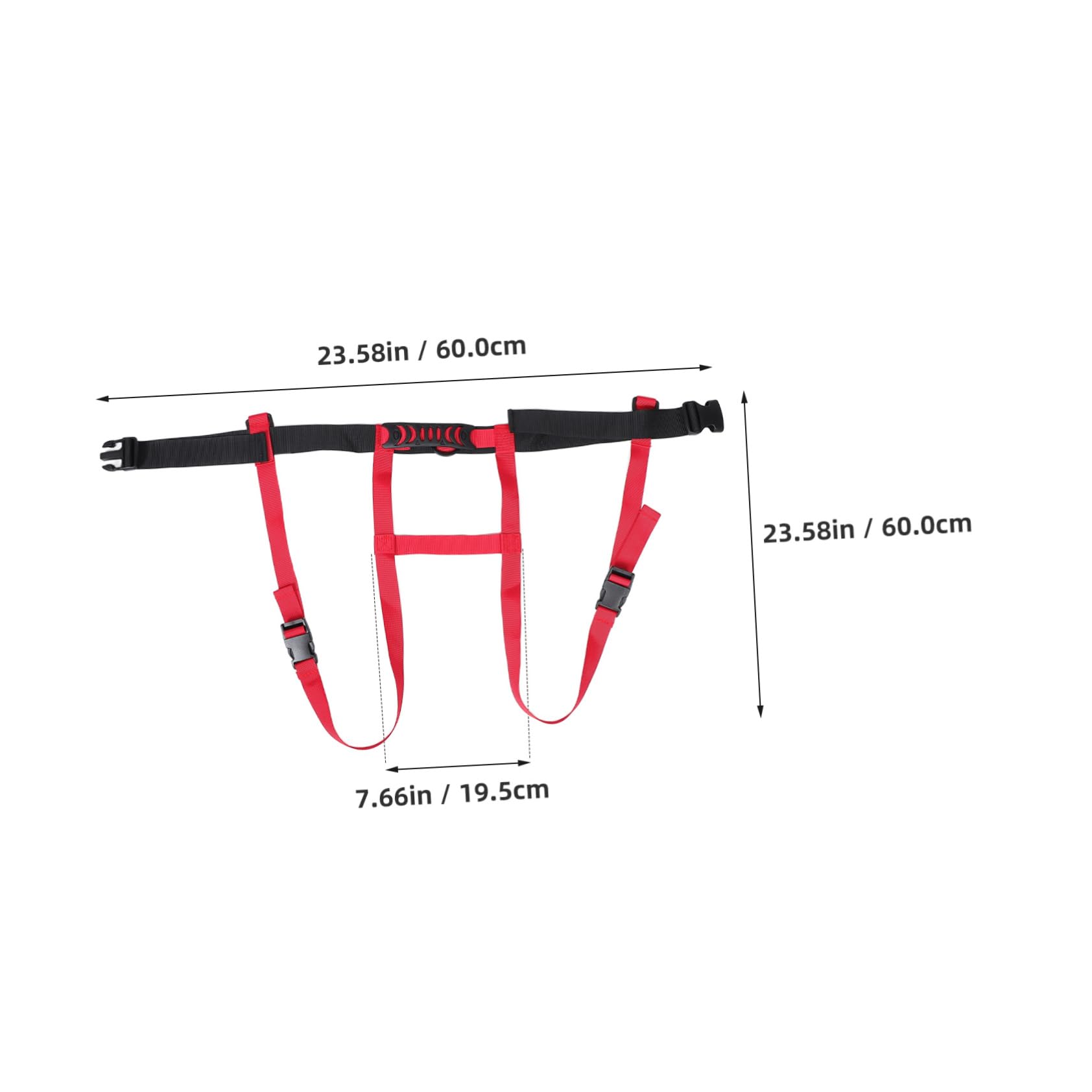 SUPVOX Portable Ski Training Belt Kids Skiing Traction Strap Skating Balance Strap Skiing Harness Trainer