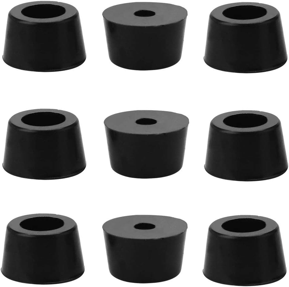 sourcing map Rubber Feet Buffers Pads D12x10xH7mm Buffer Feet Furniture