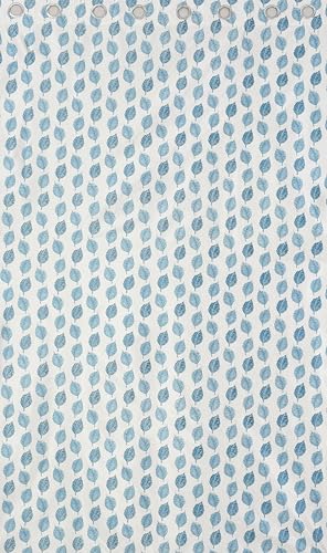 Image of Room Darkening Home Decor Curtains for Living Room, Bedroom Doors and Windows Panel, Parda, Eyelets Hanging, Blue, 4 x 5 Feet, 1 Piece