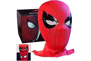 Spider Hero Cosplay Mask with Moving Eyes