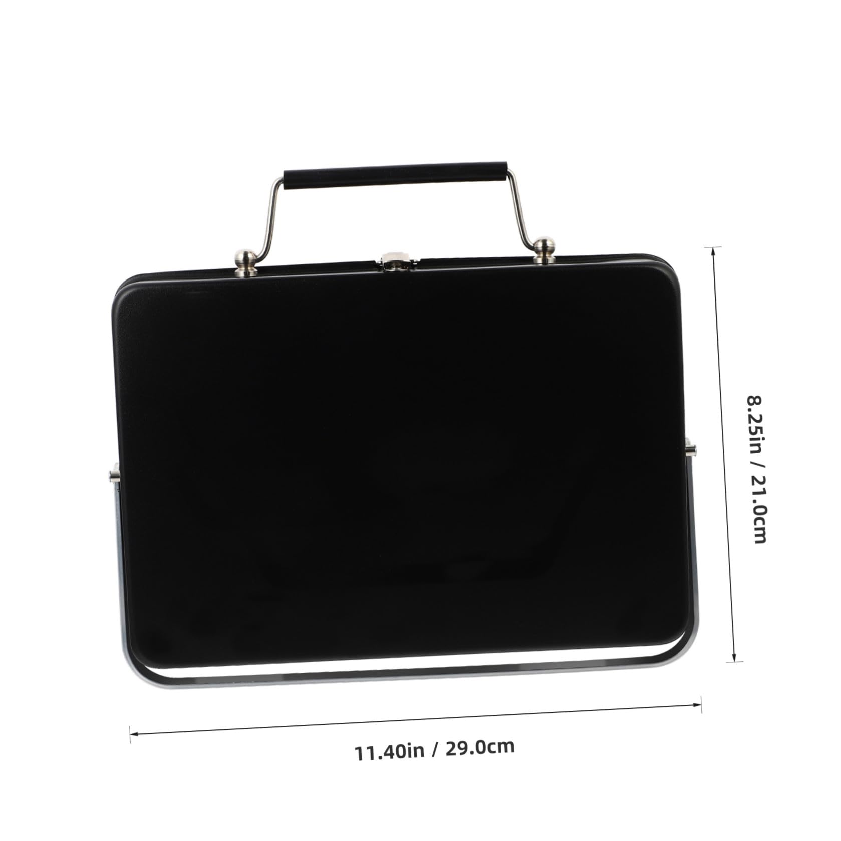 DOITOOL Mini Griglia a Carbone Portatile Pieghevole in Stile Valigetta Griglia per Barbecue da Picnic e Campeggio senza Installazione Facile da Trasportare e Riporre per Barbecue