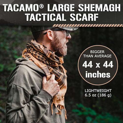 Shemagh Tactical Scarf 44”x44” - Military Rave Keffiyeh Men & Women2