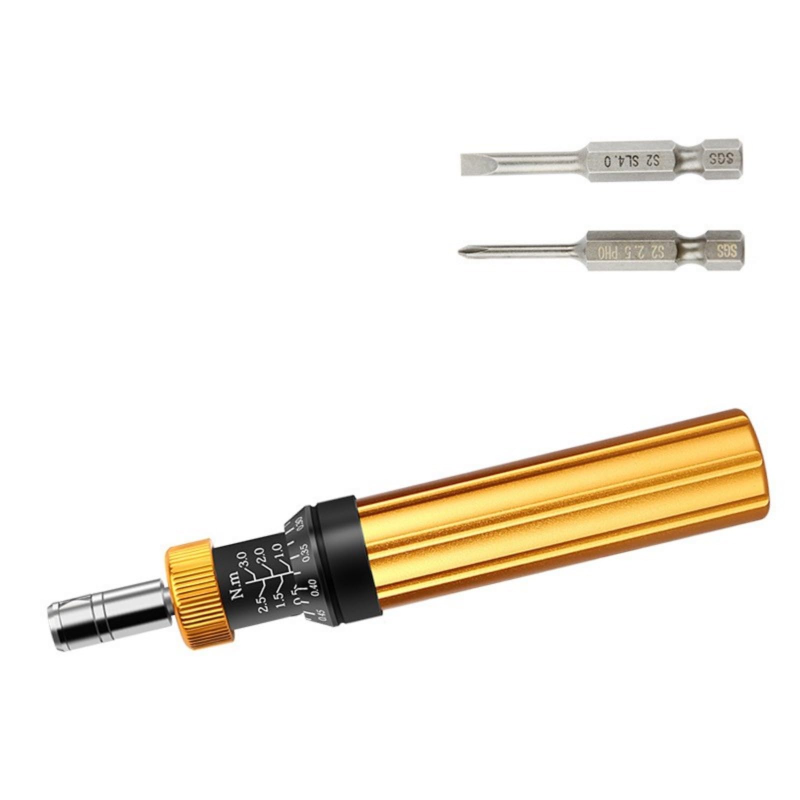 Tsophreniq Asq 3 Torques Screwdriver With Universally 6.35Mm Hexagonal Shank For Multimodel Fastener Applications Resistant Alloy Steel Torques Screwdriver