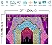 India Bollywood Luxurious Arabian Moroccan Nights Photography Backdrop Magic Genie Lamp Princess Birthday Party Decorations Vinyl Gold Photo Background Baby Shower 5x3ft Photo Booth Prop Cake Table