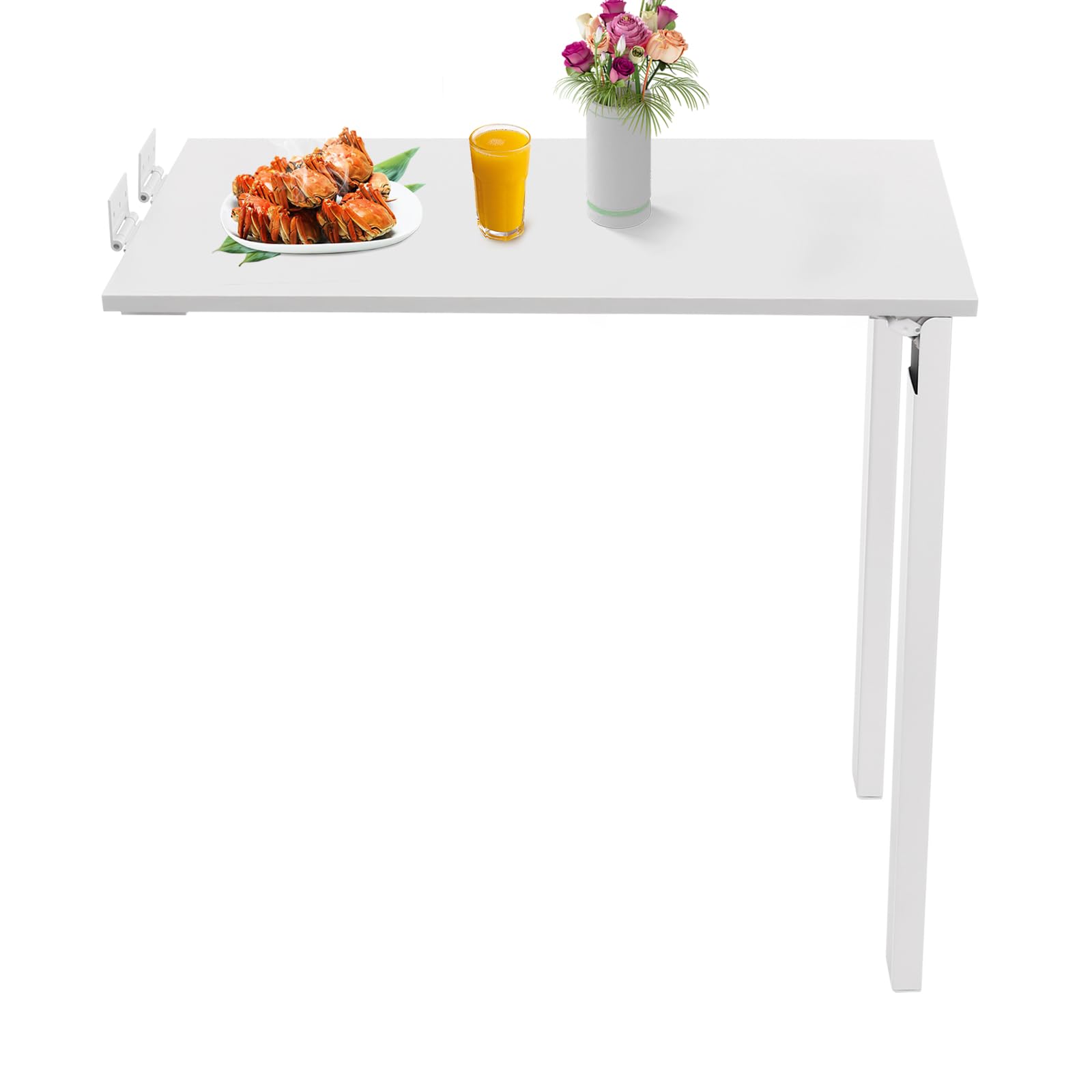 Amazon.com: Wall Mounted Folding Dining Table, Modern Wall Desk