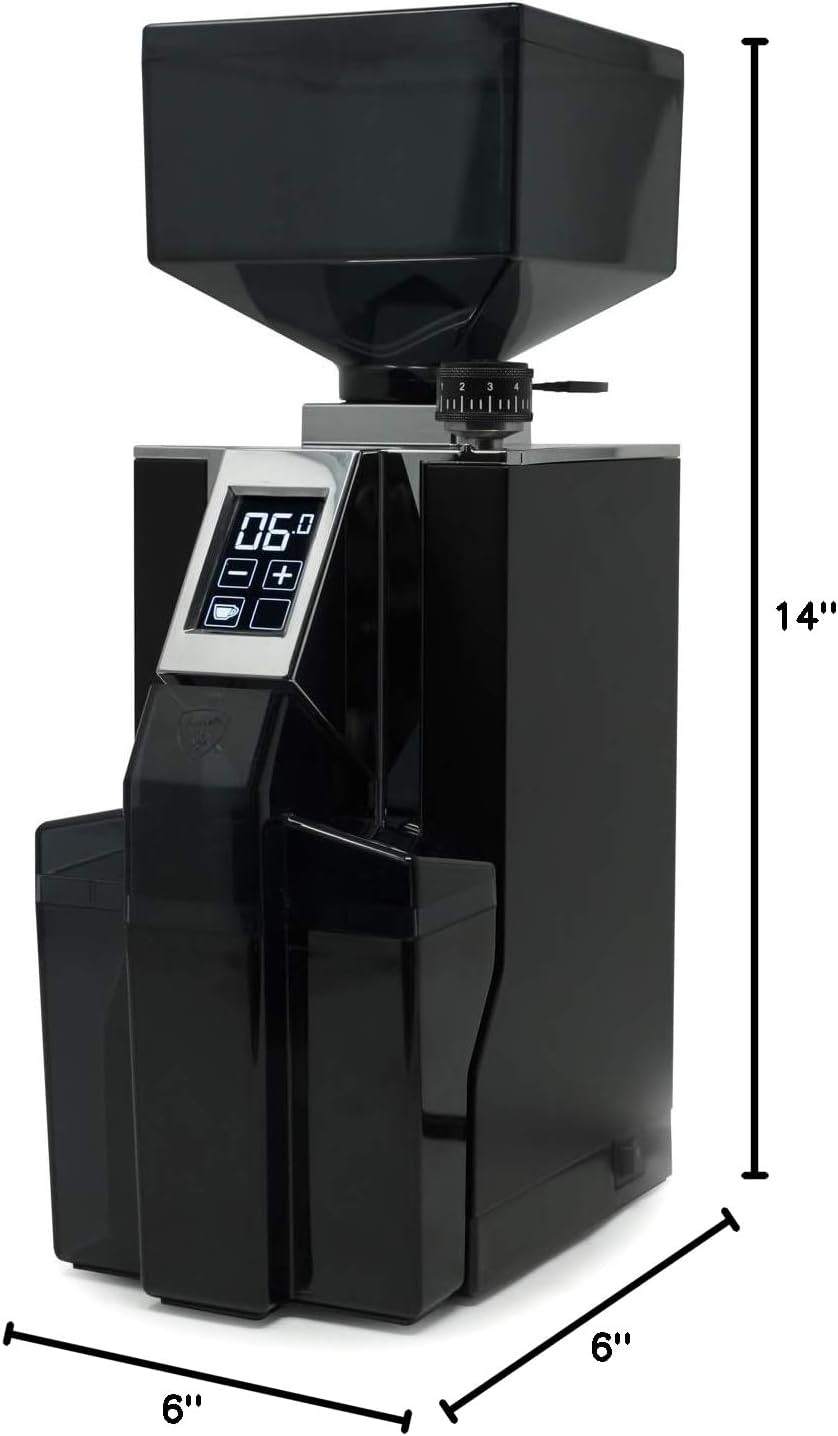 Eureka Mignon Brew Pro Coffee Grinder (Black/Black)