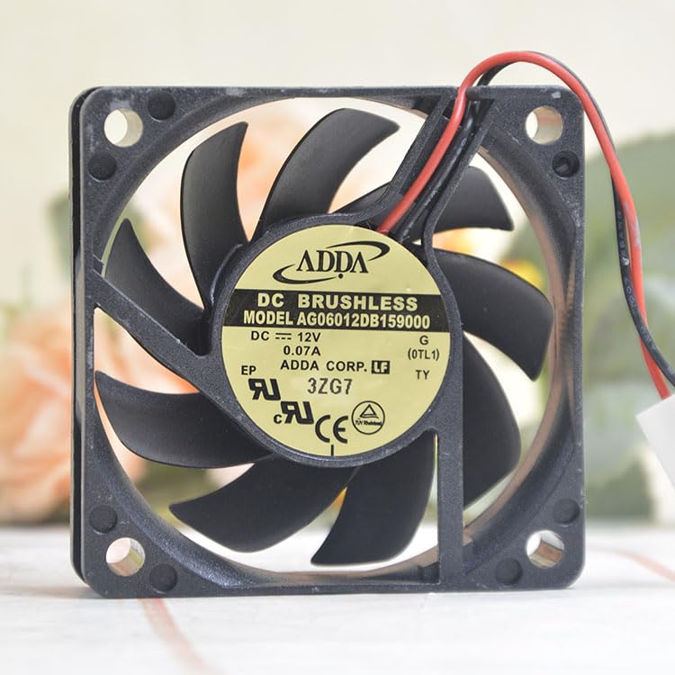 6cm AG06012DB159000 12V 0.07A 6015 Ultra-Quiet CPU Power Supply Fan