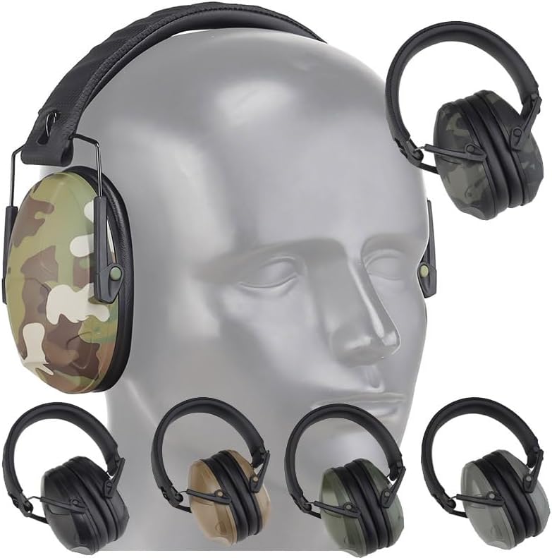 Outdoor Airsoft Shooting Combat Tactical IPSC Shooter Noise Reduction Headset