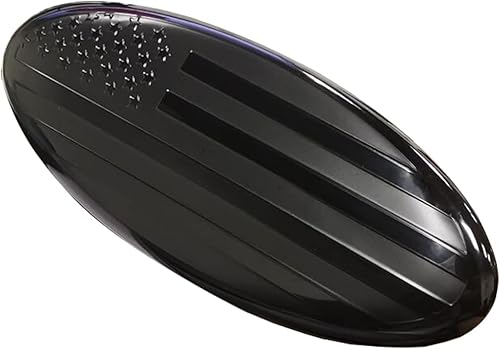 Miniatura 2 de Shenwinwin para emblema Ford, emblema negro de bandera americana de 7 pulgadas para parrilla delantera y portón trasero F150 para Explorer 04-10,