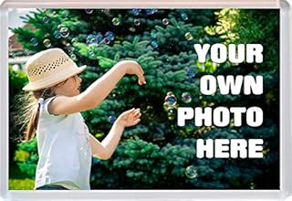 Personalised Custom Photo Gift JUMBO Fridge Magnet 96 x 67 mm